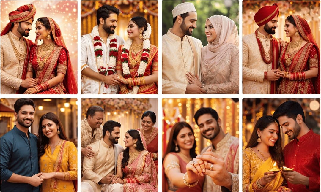 Wedding roses and shoes